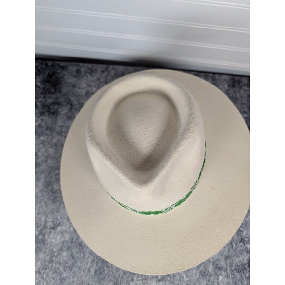 Free People Lack of Color Green Ivy Beverly Hat NWT Size Medium 57cm main image 5